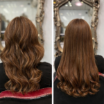 Hair transformation in the salon